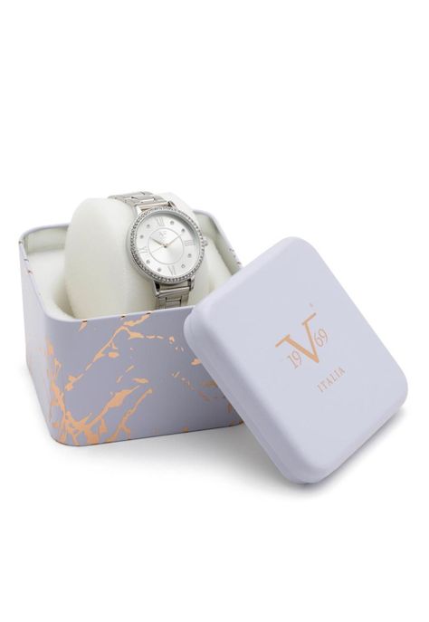 Reloj 19v69 Italia V1969-264-2 Plateado Mujer-3