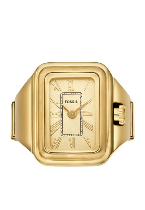 Reloj-Anillo Fossil ES5343 Dorado Mujer-2