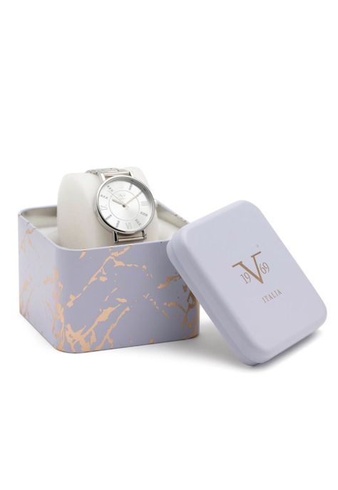 Reloj 19v69 Italia V1969-249-1 Plateado Mujer-3