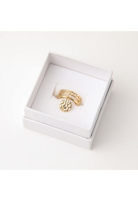 Anillo  19v69 Dorado Mujer STR193-2
