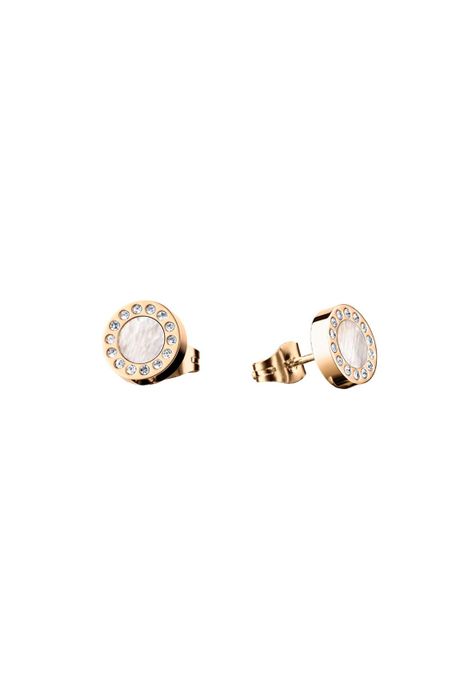 Aros Bering Blanco Mujer-0