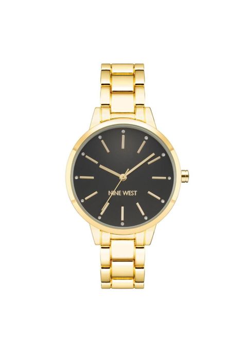 Reloj Dorado Nine West Mujer NW/2098BKGB-0