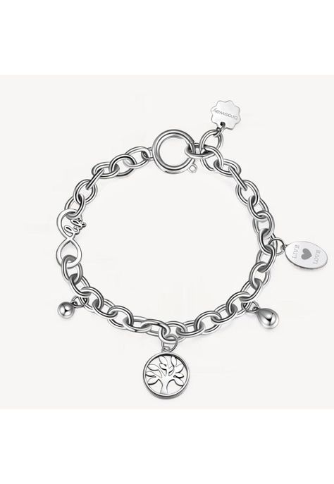 Pulsera Brosway Chakra Plateada BHKB116-1