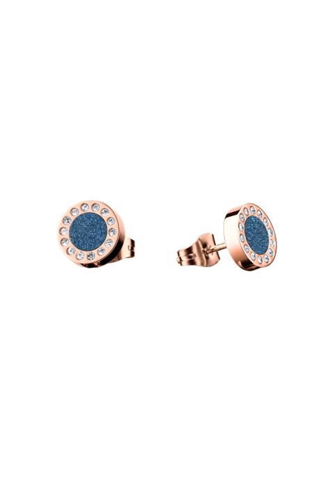 Aros Bering Azul Mujer-0