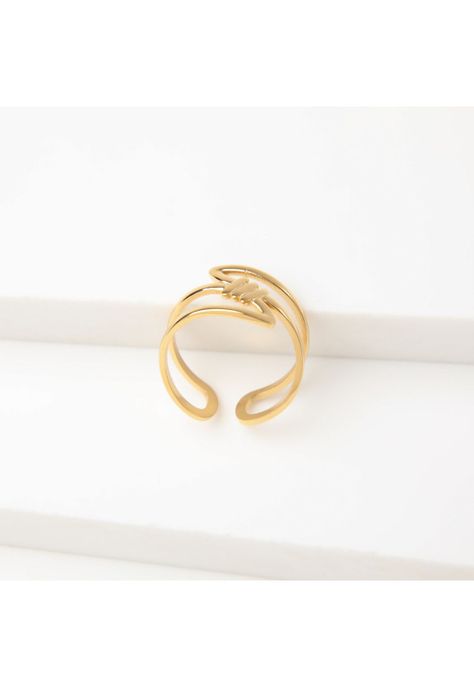 Anillo  19v69 Dorado Mujer STR268-0
