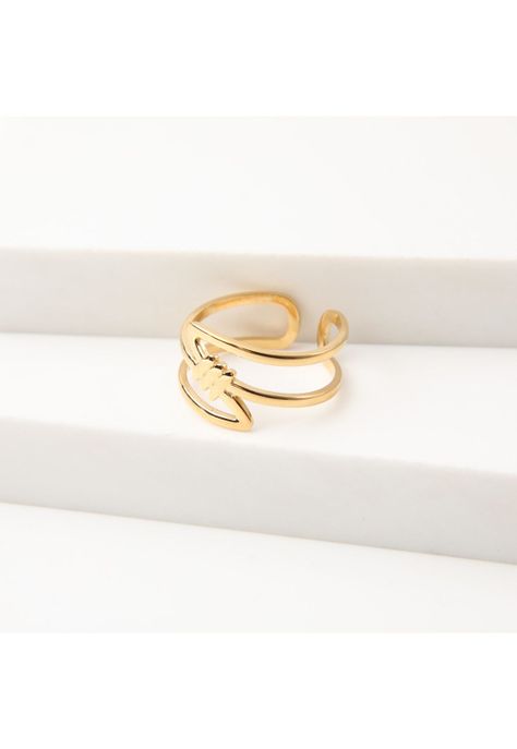 Anillo  19v69 Dorado Mujer STR268-2