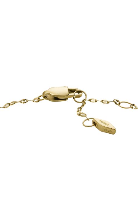 Pulsera Fossil  JF04679998 Dorado Mujer-3