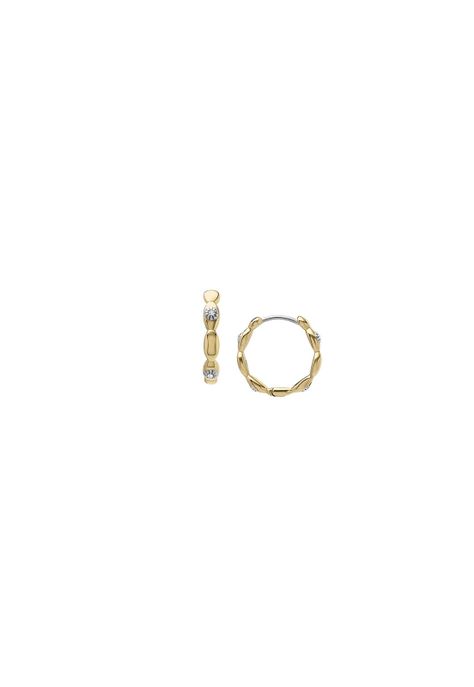 Aros Fossil  JF04795710 Dorado Mujer-0