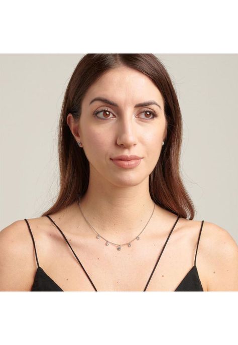 Collar Brosway BEIN012 Plateado Mujer-1