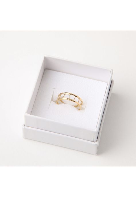 Anillo  19v69 Dorado Mujer STR473-2