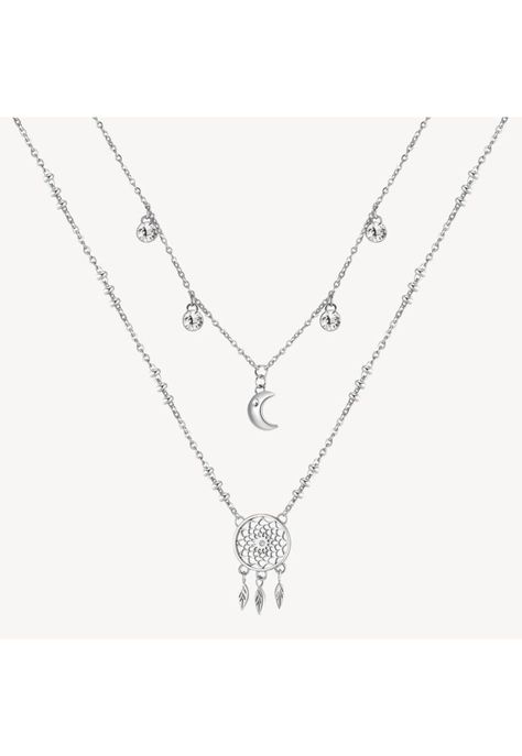 Collar Doble Brosway BHKN066 Plateado Mujer-0