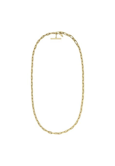 Collar Fossil  JA7209710 Dorado Mujer-0