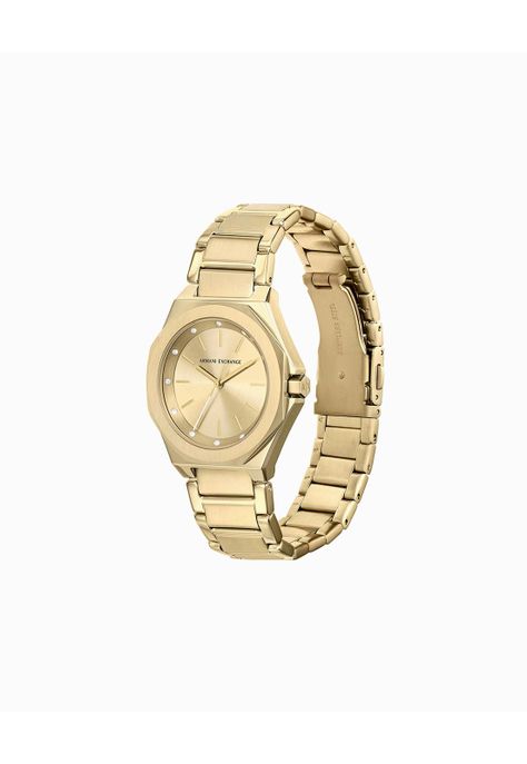 Reloj Armani Exchange AX4608 Dorado Mujer-1