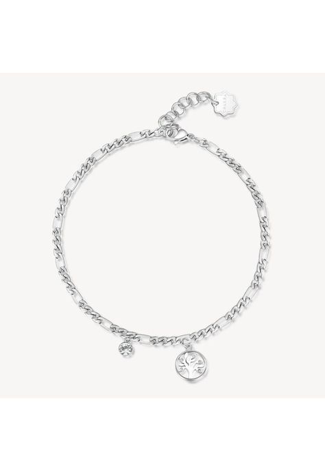 Tobillera Brosway Chakra Plateada-0
