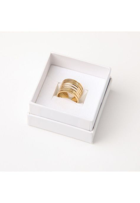 Anillo  19v69 Dorado Mujer STR295-2