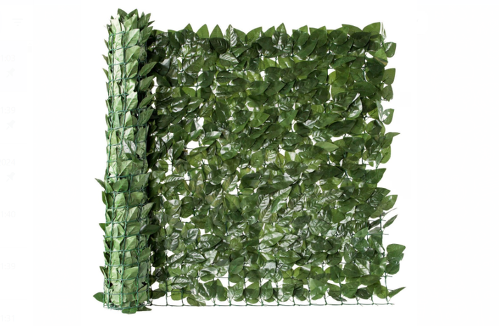 Pack 2 Jardín Vertical Artificial con Malla de Sauce UV- 1x3 m-0