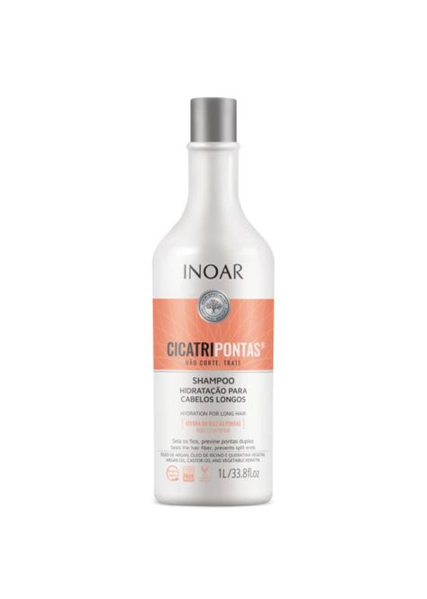 Pack Shampoo Y Acondicionador Cicatripontas Inoar 1lt-1
