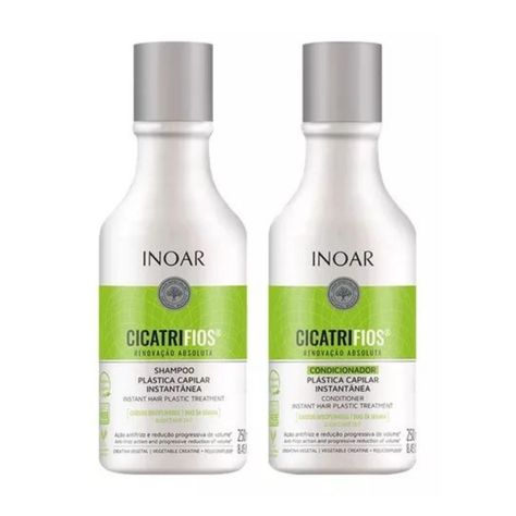 Kit Duo Cicatrifios Inoar Shampoo Y Acondicionador 250 Ml -1