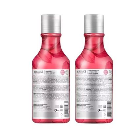 Kit Duo Shampoo Y Acondicionador Resistance Flor De Loto Inoar 250ml-2