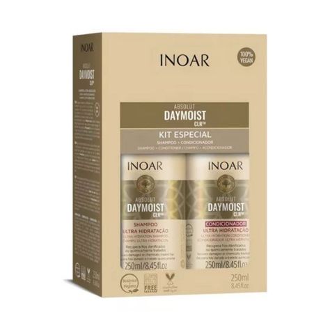 Kit Duo Shampoo Y Acondicionador Absolut Daymoist Inoar 250ml-0