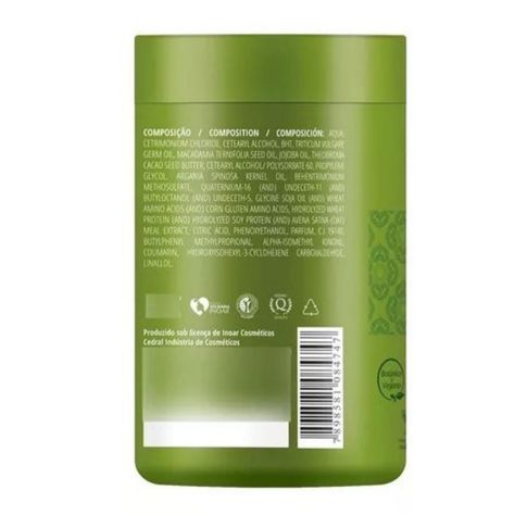 Mascara Argan Oil Inoar 1 Kg Hidratación Vegano-1