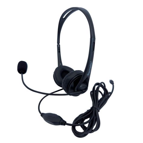 Auriculares Call-Center Micrófono 3.5mm Tm100561 Tecmaster -0