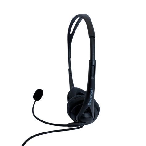 Auriculares Call-Center Micrófono 3.5mm Tm100561 Tecmaster -1