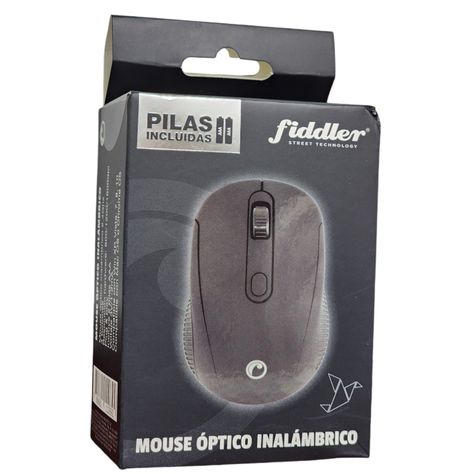Mouse Óptico Inalámbrico FD223B Fiddler Negro-2