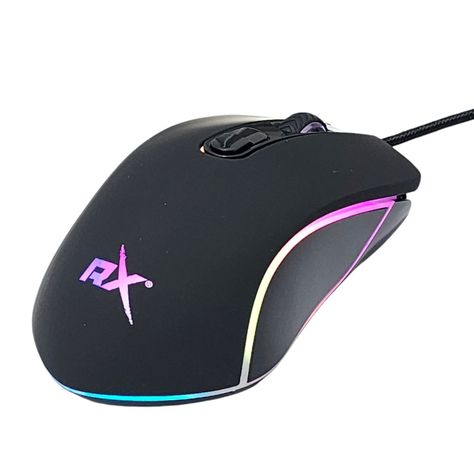 Mouse Gamer Pro RGB Óptico Usb Reptilex RX0046-2