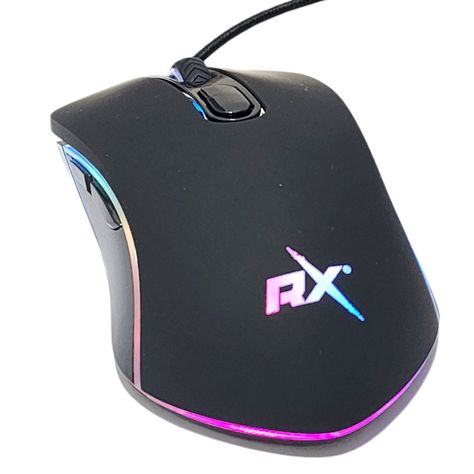 Mouse Gamer Pro RGB Óptico Usb Reptilex RX0046-4