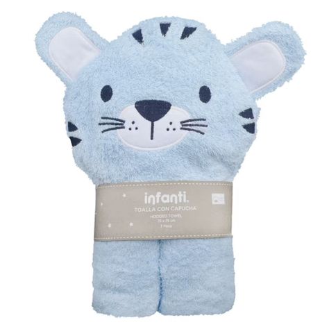 Toalla de Baño Capucha Tigre Infanti-0