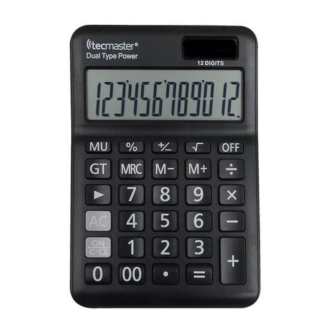 Calculadora Con Panel Solar 12 dígitos Tecmaster TM100558-0