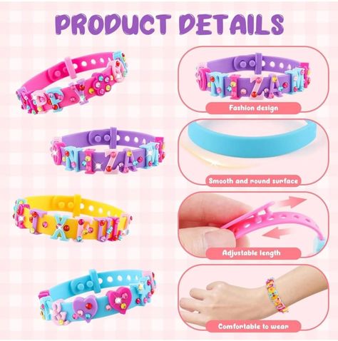 Kit de Pulseras Niña Armar y Decorar Con accesorios 55441-3