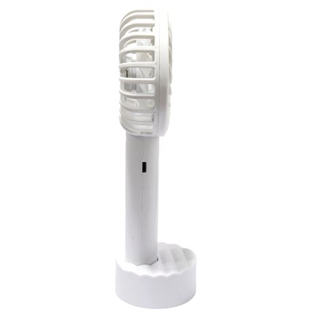 Ventilador Recargable Portátil Base Tecnolab Blanco TL671W-1