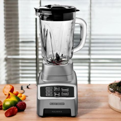 Licuadora Black+Decker 700 Watt 6 Aspas BL1840MS-CL-6