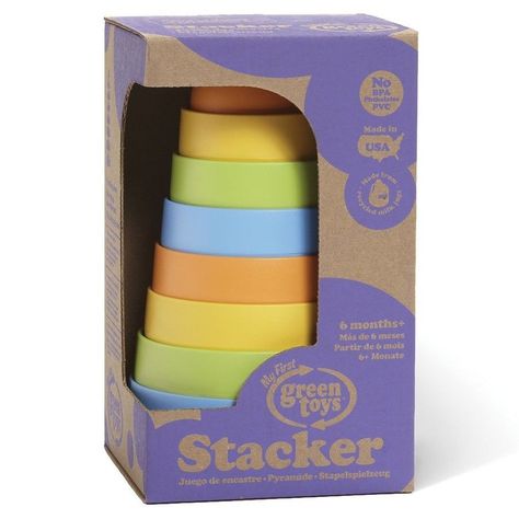Green Toys Stacker Mi Primera Apiladora 8 pcs-1