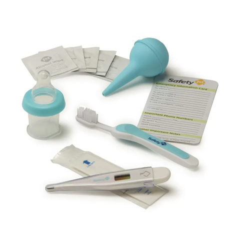 Kit De Aseo Y Salud Bebe Celeste Safety 1st 25 pcs-1