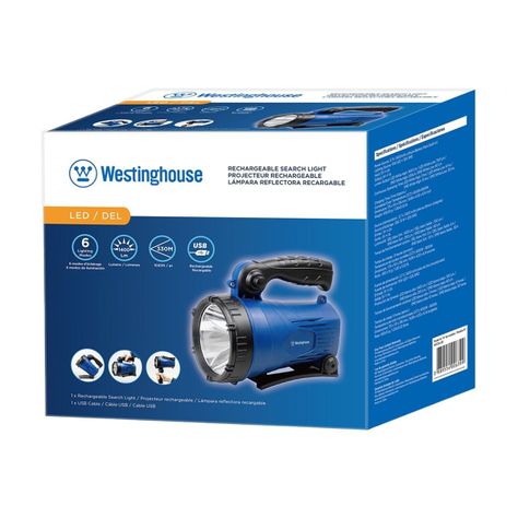 Linterna Foco Westinghouse 1400 Lm Azul WF216CB -1