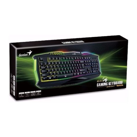 Teclado Gamer Genius Scorpion K220 Usb-1