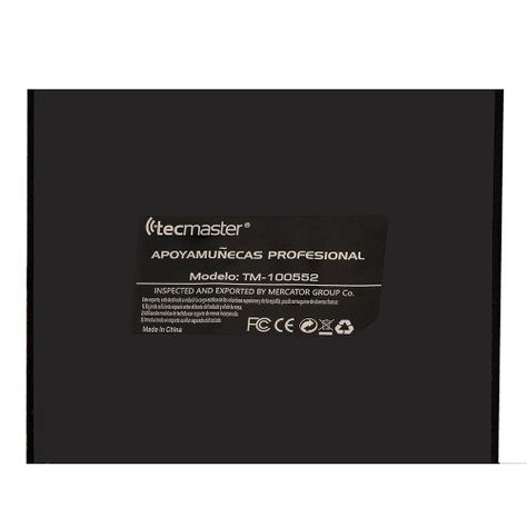 Apoya Muñecas Tecmaster Memory Foam PU TM-100552-2
