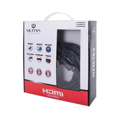 Cable Hdmi  20Mts V1.4  Ultra CR200 -1