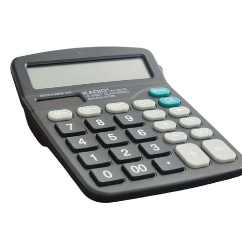 Calculadora Kadio KD-8837B de 12 Dígitos 11035-1