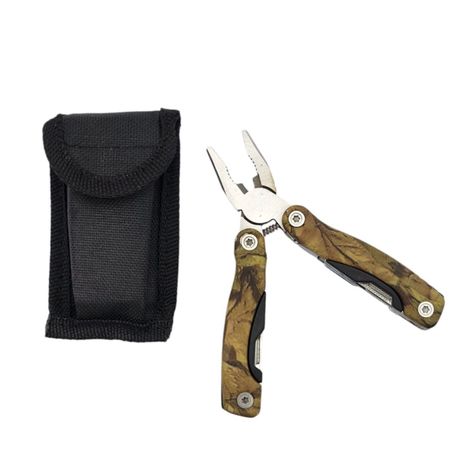 Alicate Multiuso 10 En 1 Para Camping DMG1353-0