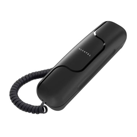 Teléfono Fijo Gondola Alcatel T06 Negro-0