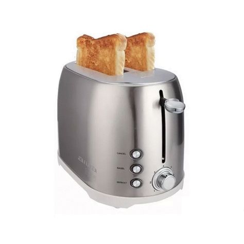 Tostadora Para 2 Rebanadas Aiwa Aw-td1729a Gris -0