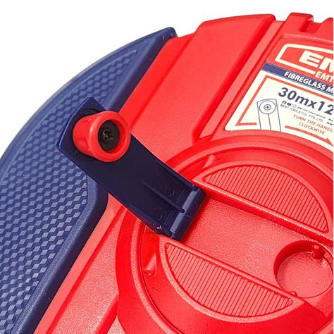 Cinta Métrica Fibra de Vidrio 30mt x 12.5mm Emtop EMTP83001-6