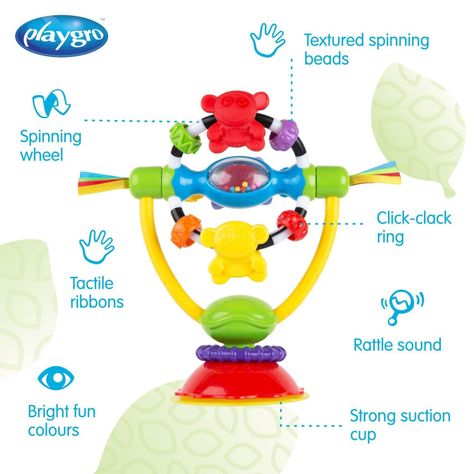 Juguete Giratorio Para Mesa De Comer Playgro-7