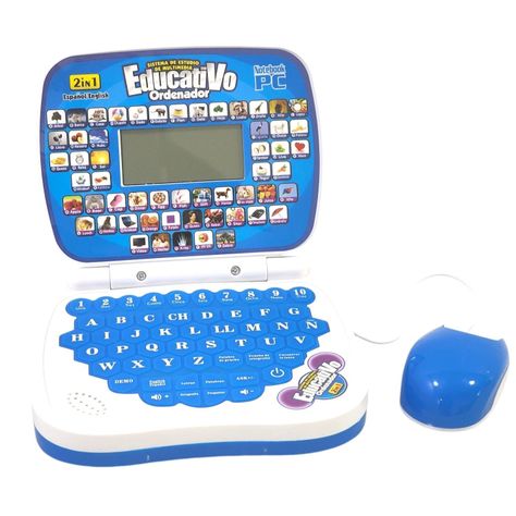 Mini Laptop Educativa Interactiva Esp / Inglés Niños 55359-0