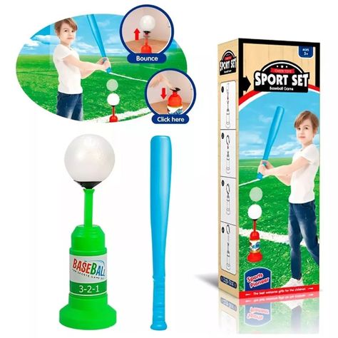 Set De Beisbol Para Niños Lanzador De Pelota 55523-0