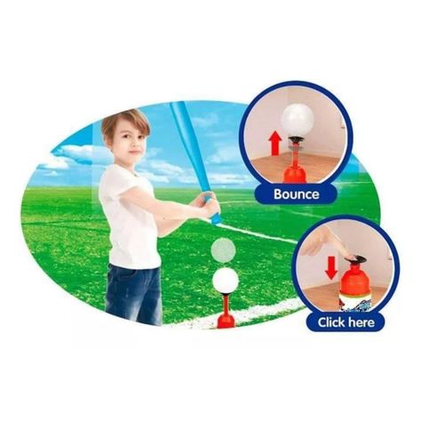 Set De Beisbol Para Niños Lanzador De Pelota 55523-6